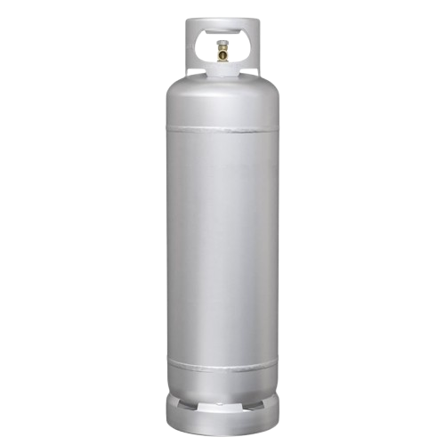 Botijão de gás P45, 45kg, modelo comercial e industrial